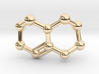 Triazabicyclodecene (TBD) Molecule Necklace 3d printed 