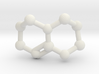 Triazabicyclodecene (TBD) Molecule Necklace 3d printed 
