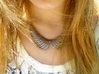 Collar Necklace (Mesh Edition) 3d printed Stainless Steel