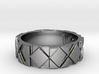 Futuristic Rhombus Ring Size 7 3d printed 