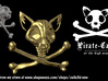 PIRATE-CATS The LOGO!!!! 3d printed Newest version, better nose, and some more fine details!