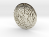 United Nations Logo Precious Metal Coin 3d printed 