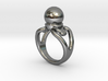 Black Pearl Ring 15 - Italian Size 15 3d printed 