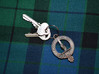 MacKay Clan Crest key fob 3d printed 