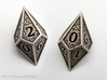 Hedron D10 (v2 closed) Spindown - Hollow 3d printed With two of these dice you can keep track of life totals from 1 to 100