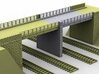NPRT25 Road bridges over railway 3d printed 
