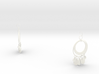 Aisha Earings 3d printed 