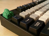 Cthulhu Cherry MX Keycap 3d printed Cthulhu Cherry MX Keycap in Green Strong & Flexible (Photos by prototypepacifist)