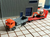 N Scale Construction Equipment Trailer 3d printed 