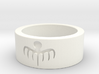 SPECTRE ring - mens size 9.75 3d printed 