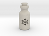 Small Bottle (snowflake) 3d printed 