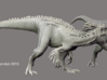 Dinosaur Indy Vs T rex 25 cm.  3d printed 