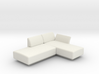 1:48 Modern Sectional Corner Sofa 3d printed 