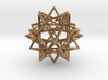 Expanded Icosahedron 3d printed 