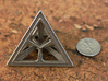Tetrahedron 3d printed Stainless Steel Medium