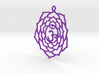 Crown Chakra Necklace 3d printed 