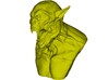 1/9 scale Orc daemonic creature bust A 3d printed 