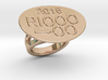 Rio 2016 Ring 16 - Italian Size 16 3d printed 