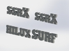 Hilux Surf SSRX Badge 3d printed 