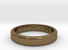 Engraved Standard Sized ring 3d printed 