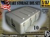 1-87 Military Storage Box Set 3d printed 