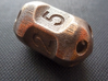 Five sided 'pepperpot' dice 3d printed 