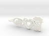 It's Only Love Pendant or Keychain 3d printed 
