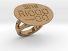 Rio 2016 Ring 23 - Italian Size 23 3d printed 