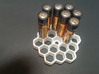 Honeycomb Battery Dispenser AAA  3d printed 
