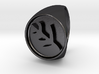 Classic Elder Sign Signet Ring Size 10 3d printed 