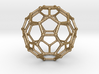 0369 Truncated Icosahedron V&E (a=1cm) #002 3d printed 
