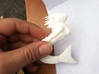 Mermaid Pendant/Christmas Ornaments 3d printed mermaid in white strong