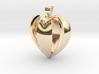 Heart pendant v.1 3d printed 