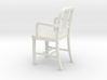 Miniature Alum Chair 2 1:18Scale (not full size) 3d printed 