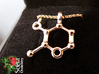Maltol 3d printed Detailed view of Maltol pendant in a trinket box. 
