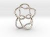 0382 Hyperbolic Knot K6.33 cm:2.30x, 4.22y, 3.53z 3d printed 
