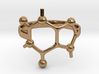 Caffeine Molecule ring - size 6 3d printed 