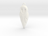 Barn Owl Pendant 3d printed 