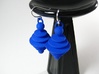 Astro Earrings  3d printed Astro earrings in Royal Blue