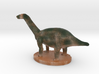 Miniature Apatosaurus Dark Green Full Color 3d printed 