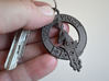 Keith Clan Crest key fob 3d printed 