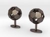 Soccer Cufflinks 3d printed 