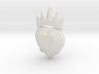 Disney Descendants Evie heart shaped pendant 3d printed 