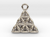 Flower Of Life Tetrahedron Pendant 3d printed 