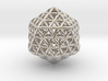 Flower Of Life Icosahedron 3d printed 