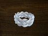Turk's Head Knot Ring 4 Part X 11 Bight - Size 13 3d printed 