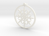 Gyroscopic Snowflake Ornament 80mm 3d printed 