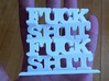 Fuck Shit Stack 3d printed little bit of fuck shit in the hand