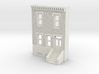 N SCALE ROW HOUSE FRONT 2S REV  3d printed 