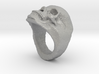 The real Skull Ring (size 9) 3d printed 